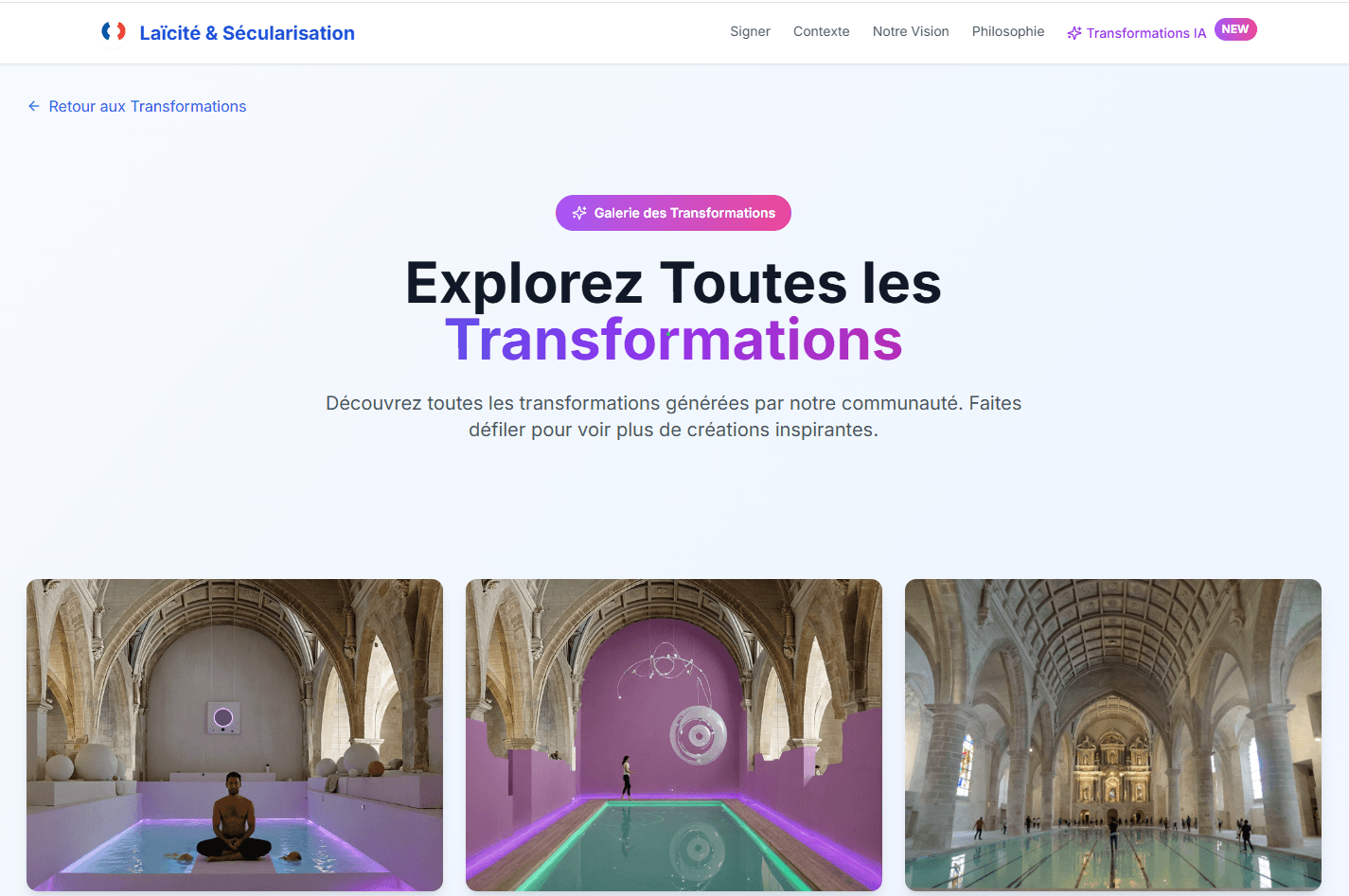 Secularisation Gallery